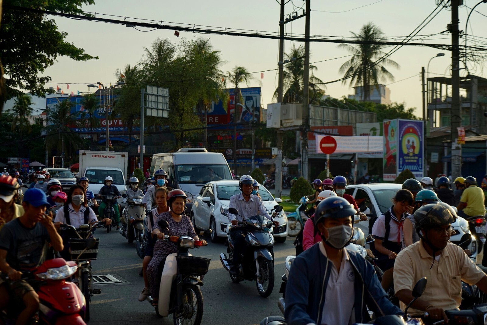 Het verkeer in Chiang Mai